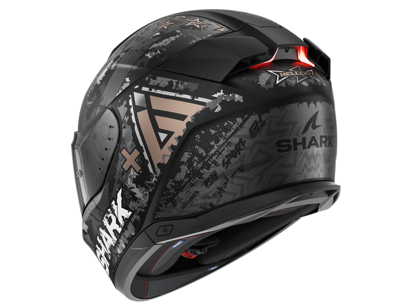 Shark Skwal I3 Hellcat Matt Schwarz Chrom Anthrazit