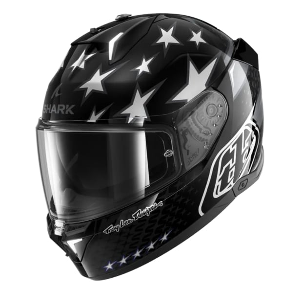 SHARK SKWAL i3 US FLAG TLD Black Anthracite Anthracite