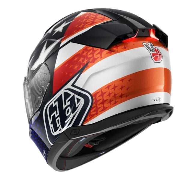 Shark Skwal I3 US-Flagge TLD Blau Rot Weiß