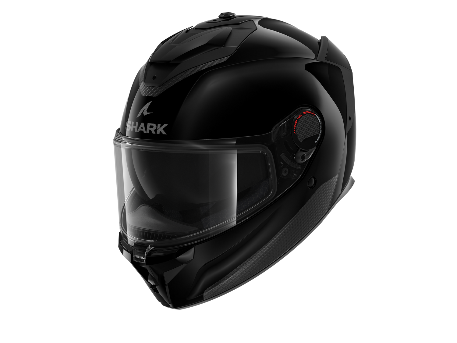 Shark Spartan GT Pro Carbon Blank Schwarz