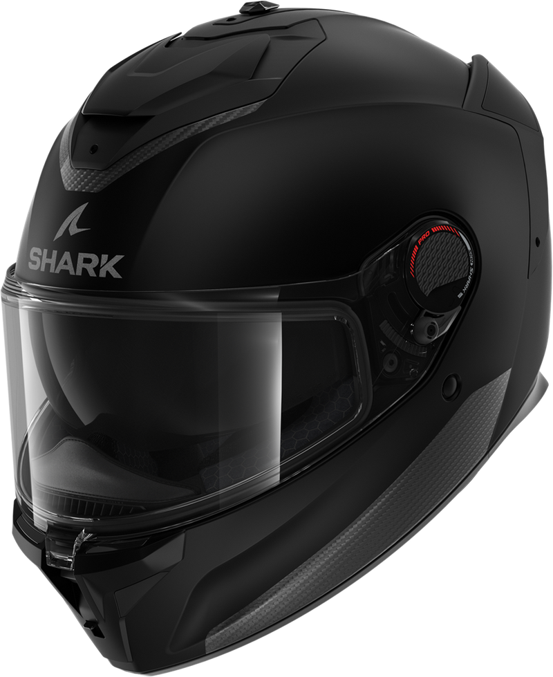 Shark Spartan GT Pro Carbon Blank Matt Schwarz