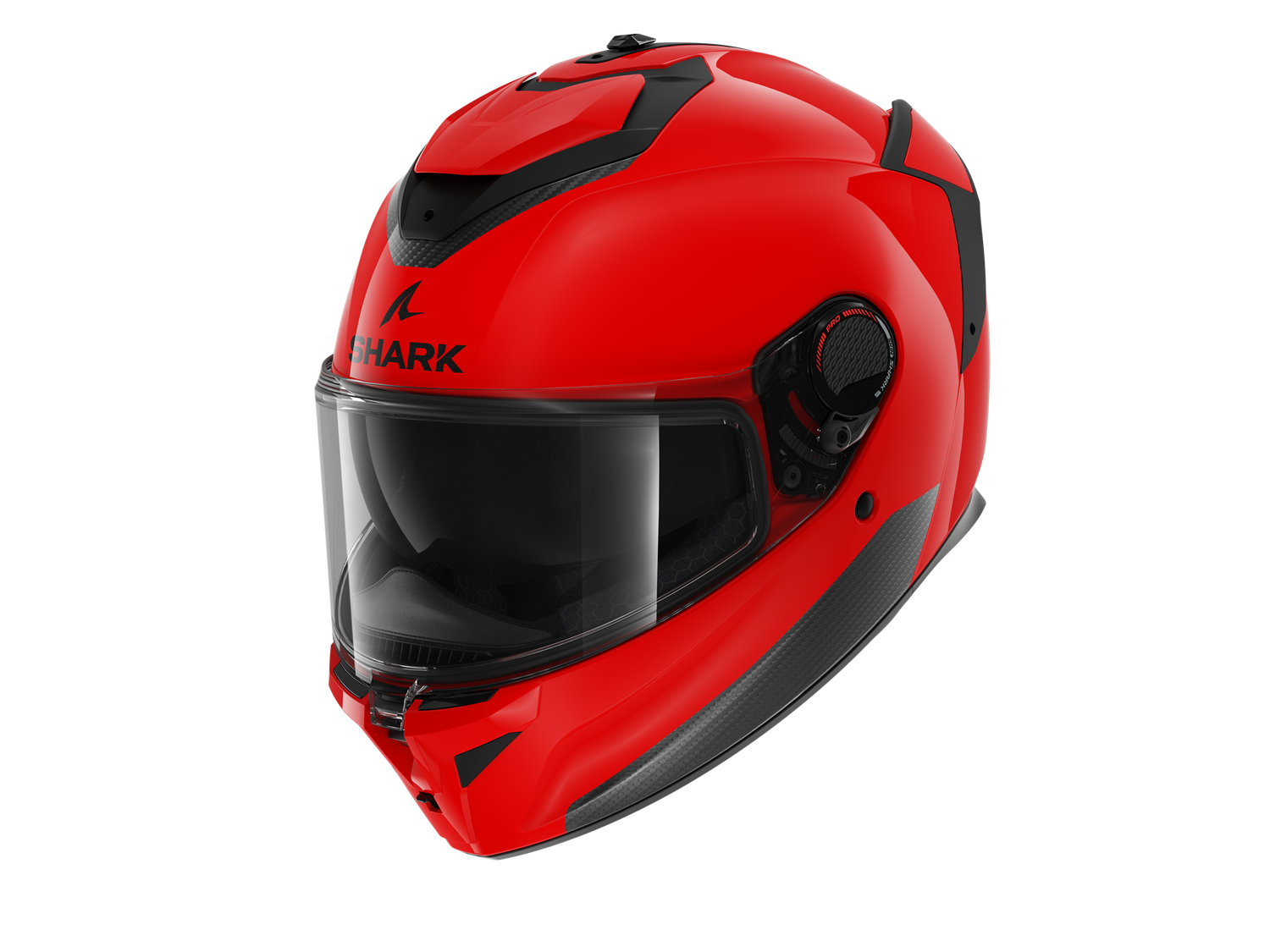 SHARK SPARTAN GT PRO CARBON BLANK Red