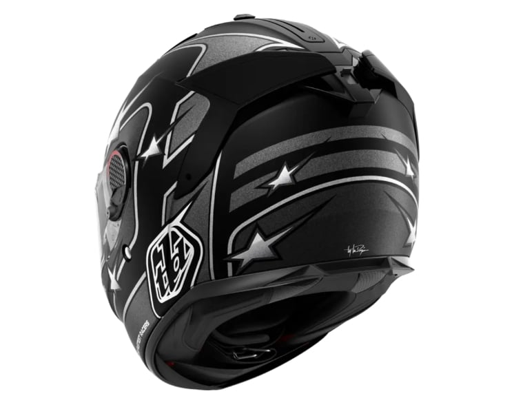 Shark Spartan GT Pro Flagstaff Matte TLD Schwarz Anthrazit Silber