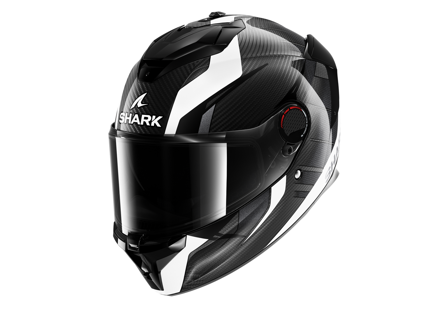 SHARK SPARTAN GT PRO KULTRAM CARBON Carbon White Black