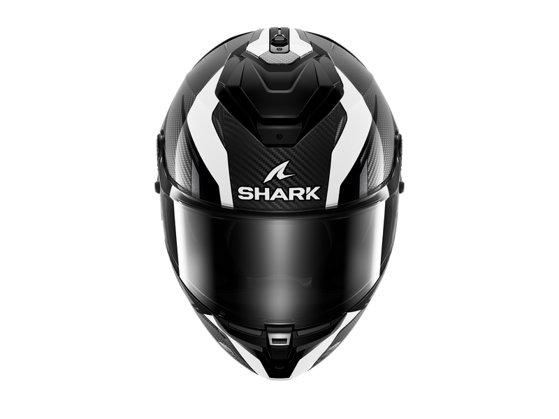 Shark Spartan GT Pro Kultram Carbon Carbon Weiß Schwarz