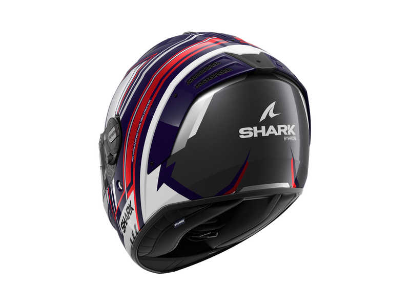 Shark Spartan RS Byhron Blau Weiß Chrom