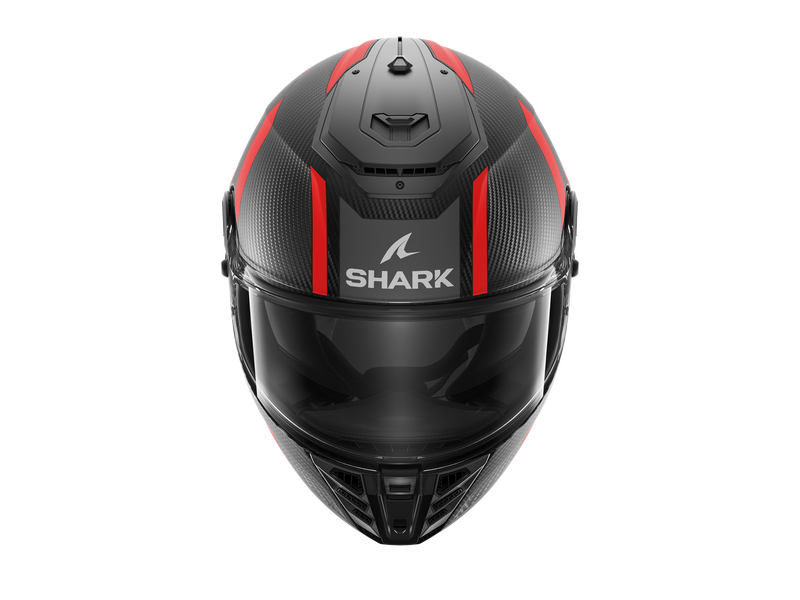 SHARK SPARTAN RS CARBON SHAWN Mat Carbon Anthracite Red