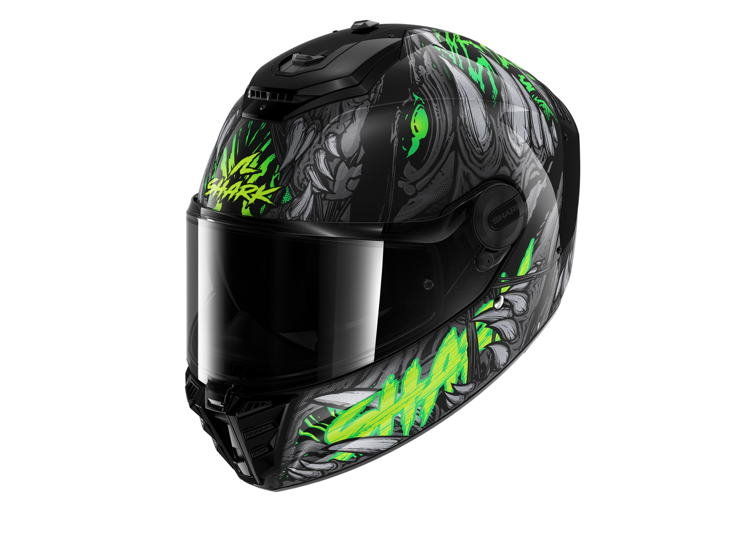 SHARK SPARTAN RS SHAYTAN Black Green Anthracite