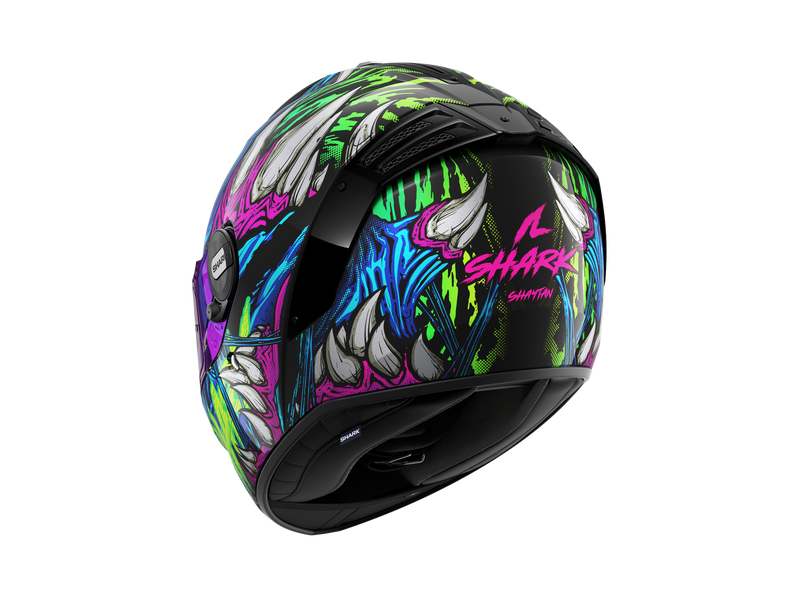 SHARK SPARTAN RS SHAYTAN Black Green Violet