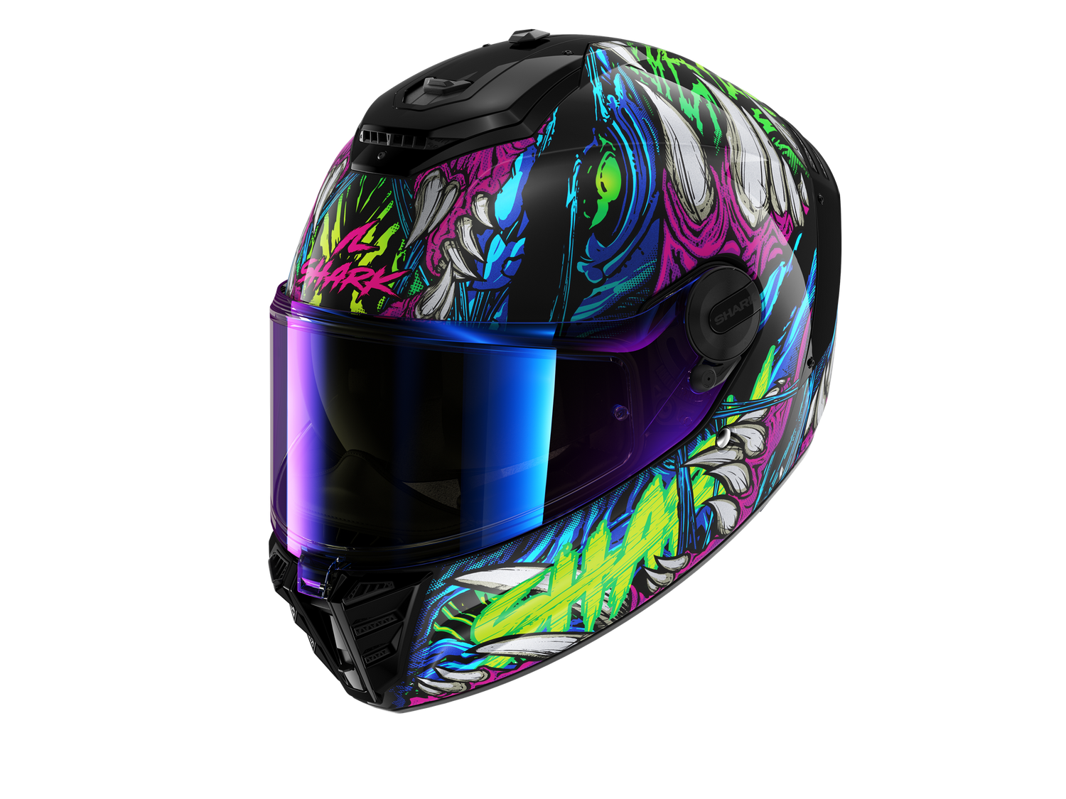 SHARK SPARTAN RS SHAYTAN Black Green Violet