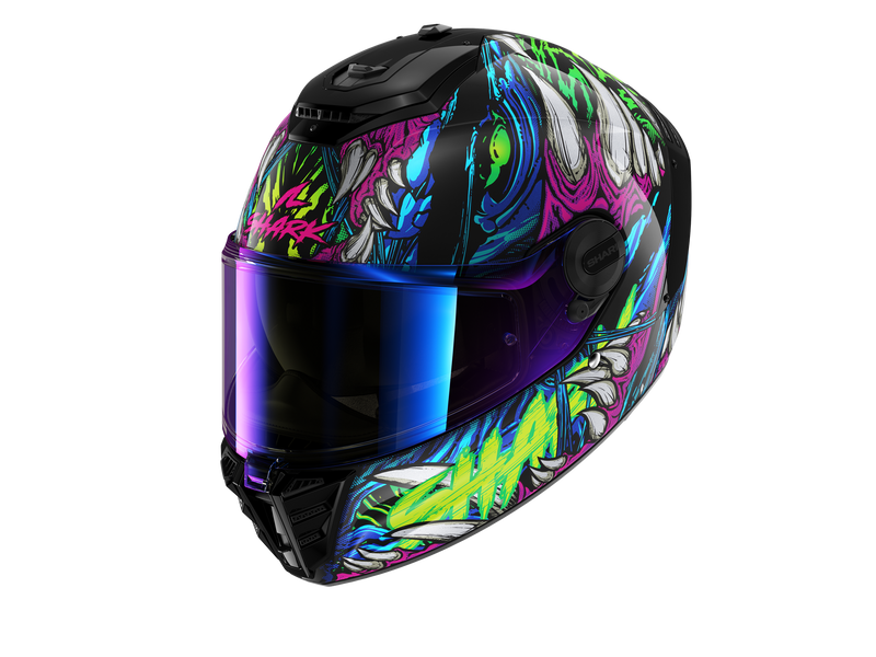 SHARK SPARTAN RS SHAYTAN Black Green Violet