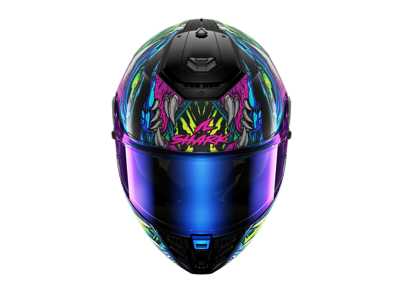 SHARK SPARTAN RS SHAYTAN Black Green Violet