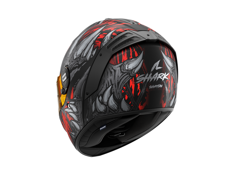SHARK SPARTAN RS SHAYTAN Mat Black Red Anthracite