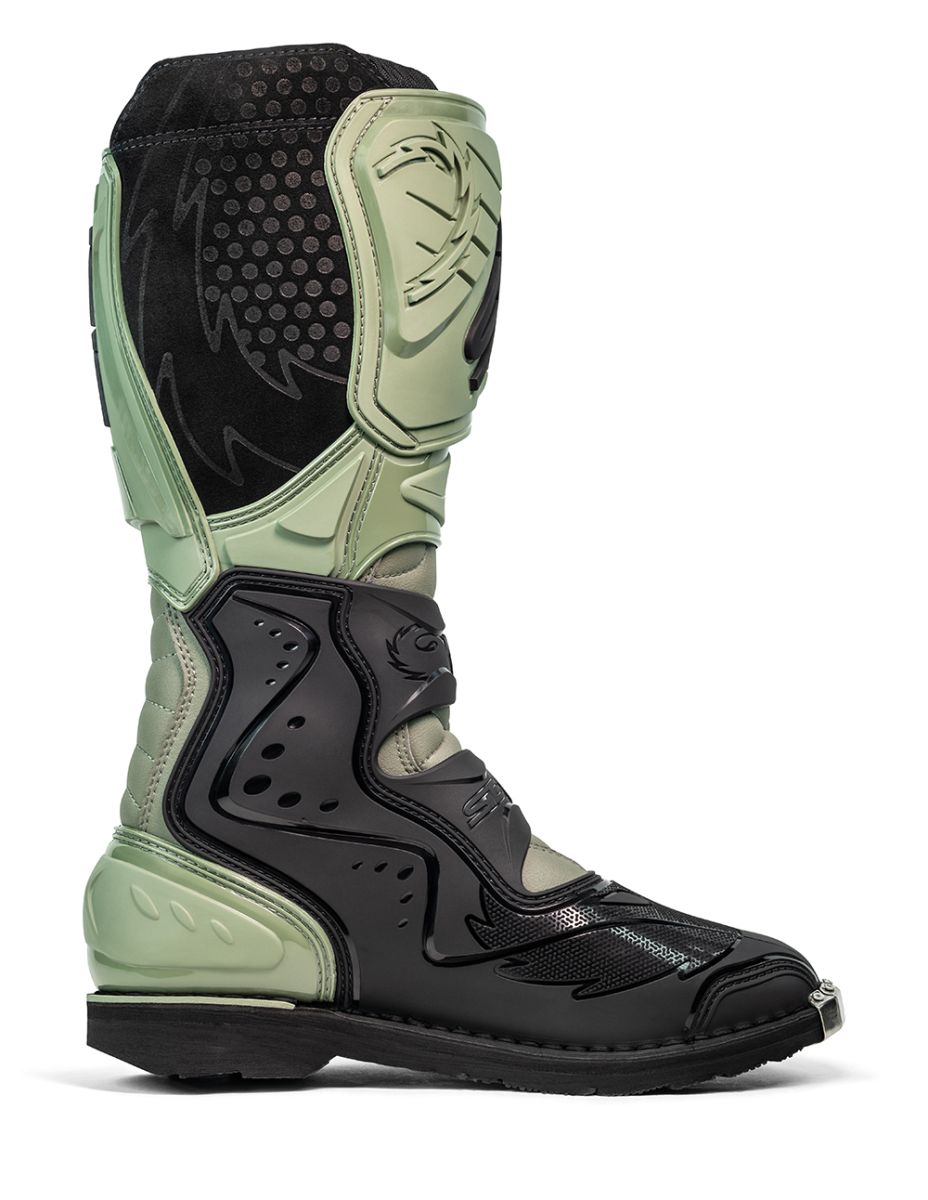 Sidi Agueda Motorcycle Boots Army Black – Motocross & Enduro Boots