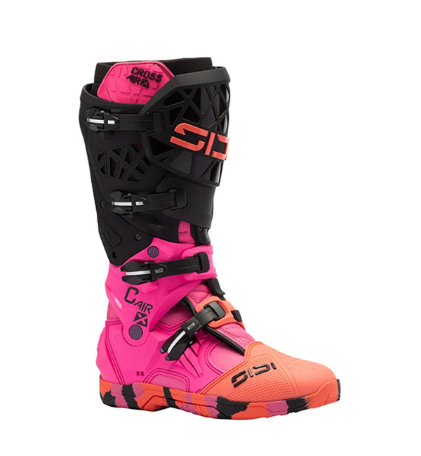 Sidi Crossair X Motorlaarzen Messy Coral – Motocross & Enduro Boots