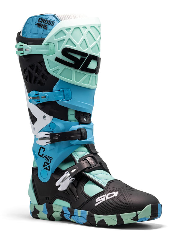 Sidi Crossair X Motorlaarzen Messy Cyan – Motocross & Enduro Boots