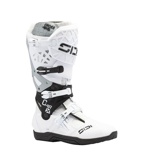 Sidi Crossair X Motorcycle Boots White Black – Motocross & Enduro Boots