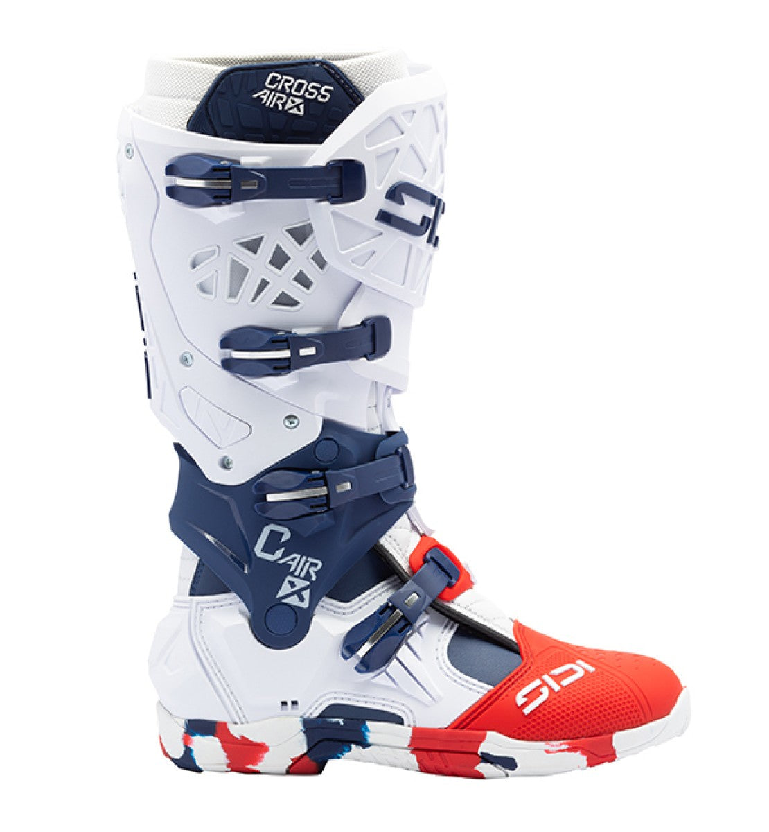 Sidi Crossair X white Navy red