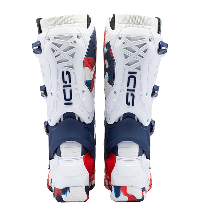 Sidi Crossair X wit Navy rood