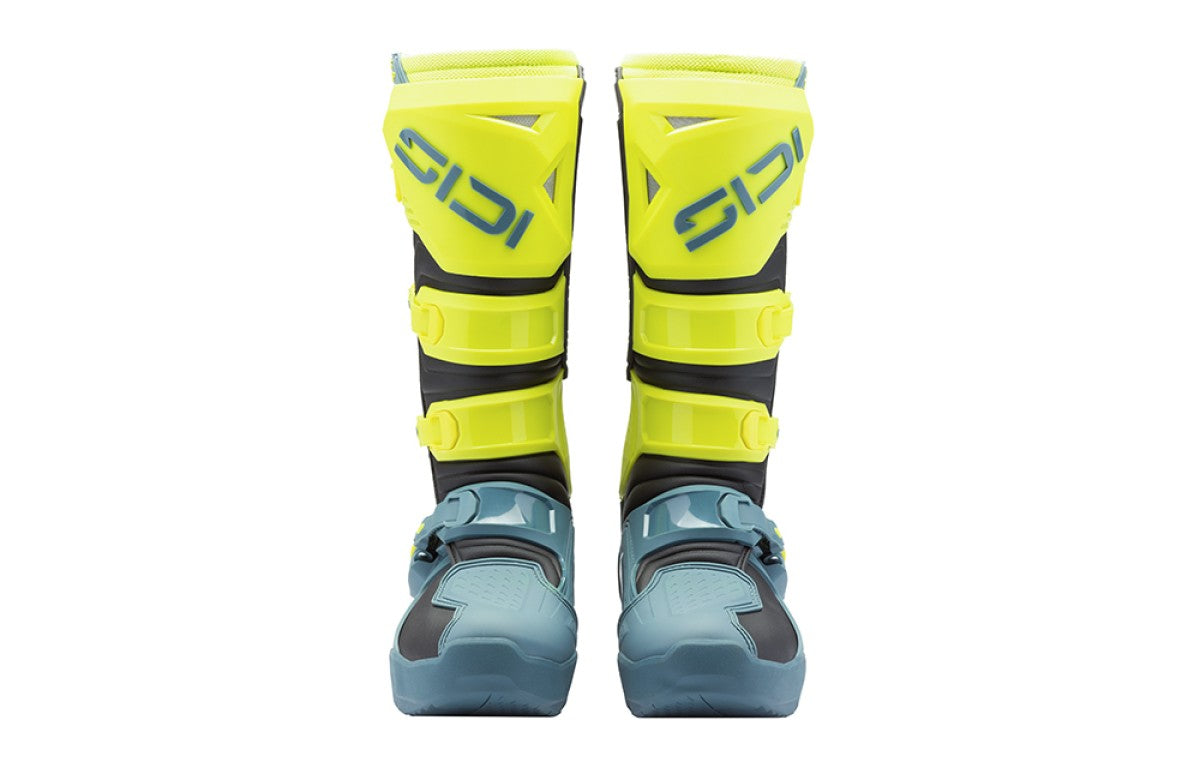 Sidi Crosscore Petrol-yellow Fluo