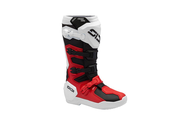 Sidi Crosscore Motorlaarzen Rood Zwart Wit – Motocross & Enduro Boots