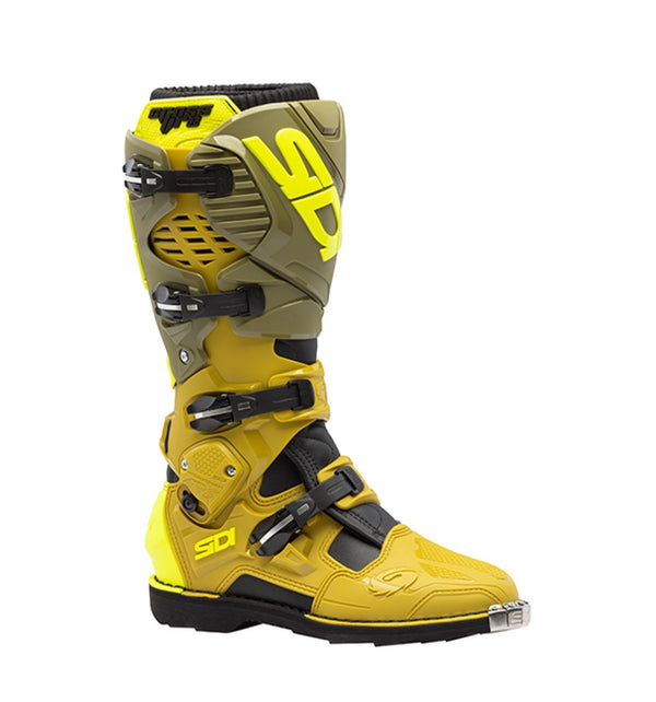 Sidi Crossfire 3 Motorlaarzen Olive Groen Guacamole – Motocross & Enduro Boots