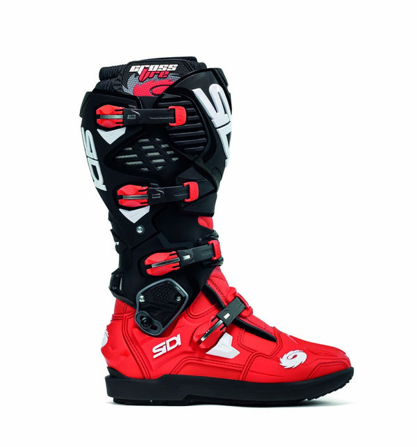 Sidi Crossfire 3 SRS Motorlaarzen Rood Zwart – Motocross & Enduro Boots