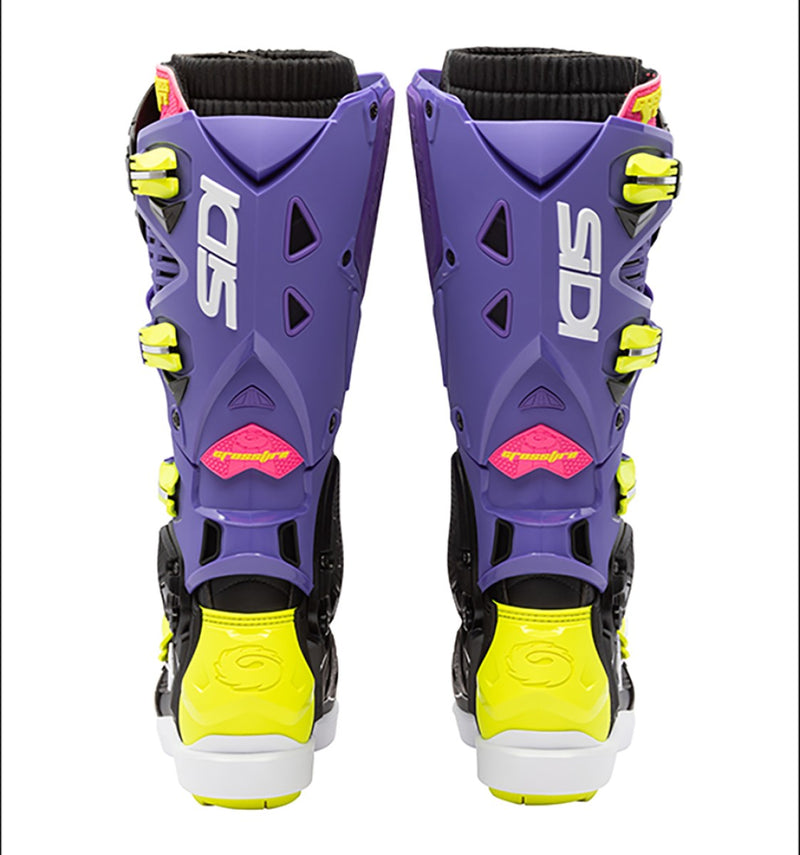 Sidi Crossfire 3 Srs Violet zwart Fluo geel