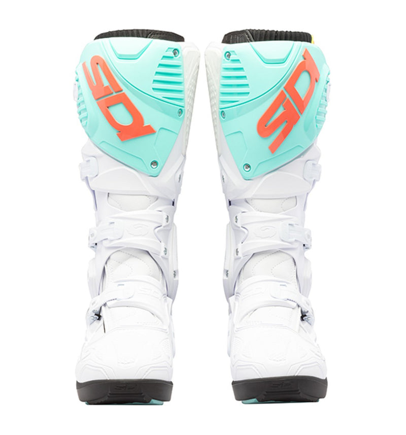 Sidi Crossfire 3 Srs wit Fluo Mint Fluo Coral