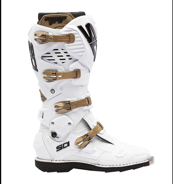 Sidi Crossfire 3 Motorlaarzen Wit Bronze – Motocross & Enduro Boots