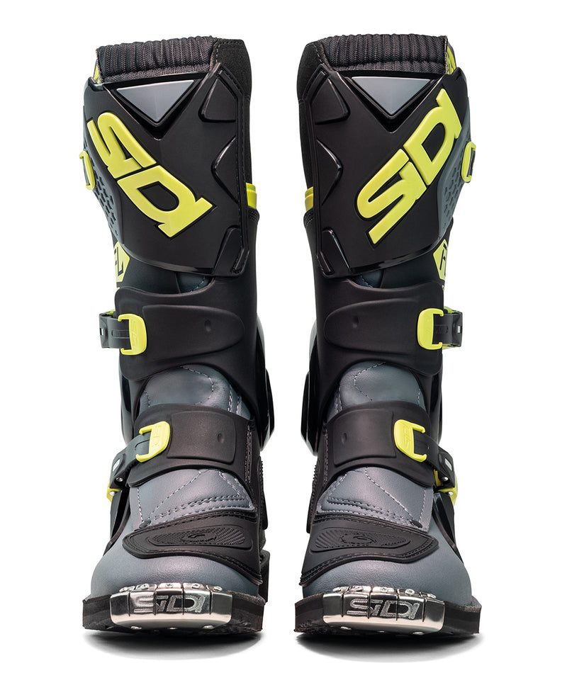 Sidi Flame zwart Lime grijs