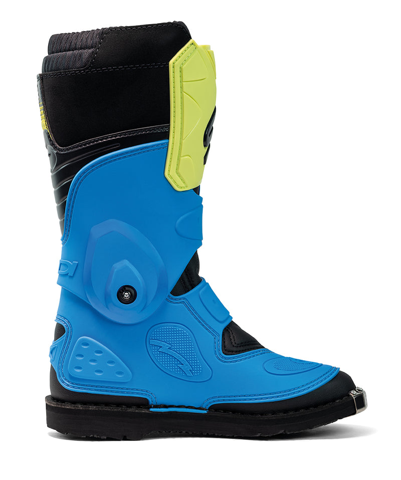 Sidi Flame Light Blu Lime zwart