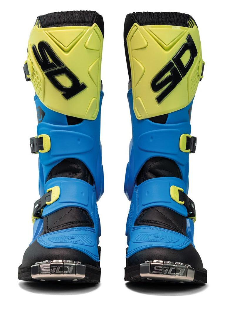 Sidi Flame Light Blu Lime zwart