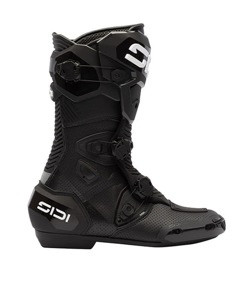 Sidi Mag-2 Air Motorcycle Boots Black – Ventilated High Performance Race Boots