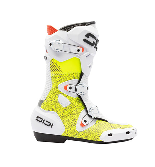 Sidi Mag-2 Air Motorcycle Boots BTA001 – Ventilated High Performance Race Boots