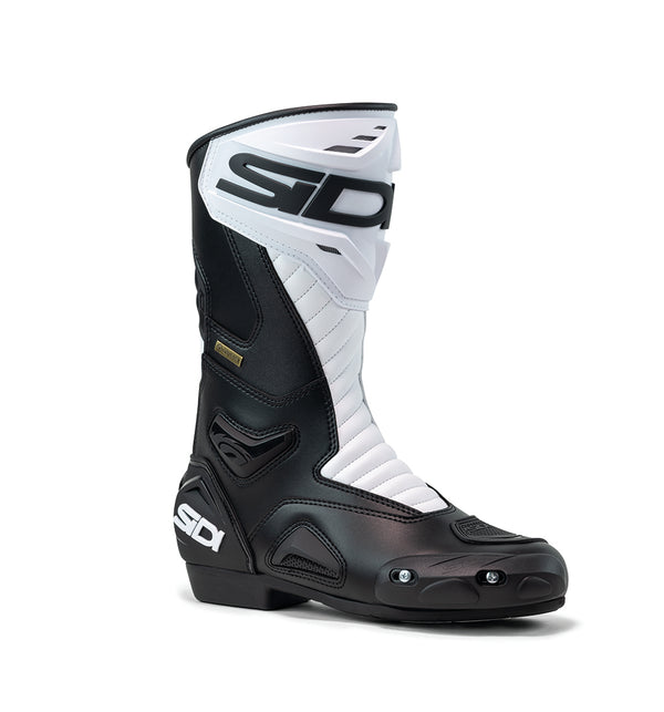 Sidi Performer Gore Motorcycle Boots White Black – Waterproof Sport & Touring Boots