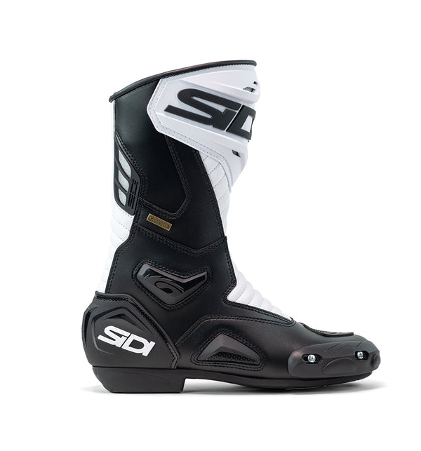 Sidi Performer Gore Motorcycle Boots White Black – Waterproof Sport & Touring Boots
