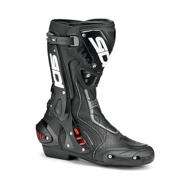 Sidi ST Air Motorcycle Boots Black Black – Ventilated Sport & Street Boots