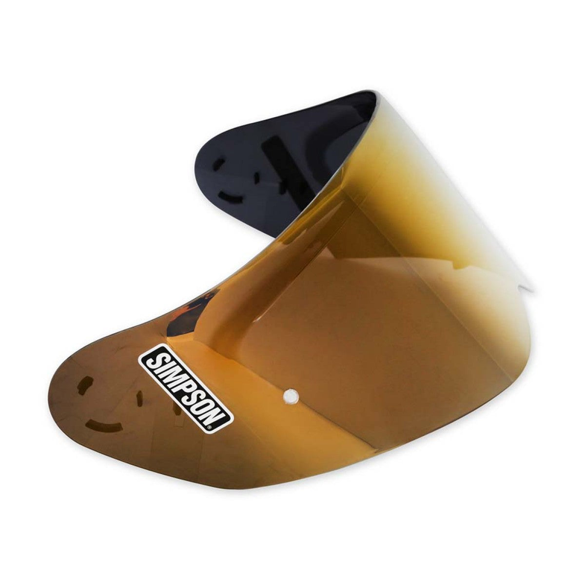 Simpson Visor for Darksome helmet MIRROR Gold