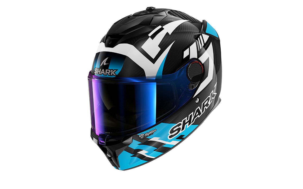 SPARTAN GT PRO CARBON ZARCO TRACK RACER Carbon White Blue