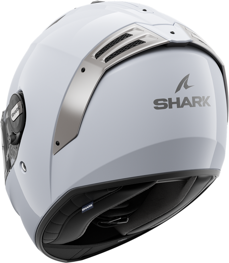 Shark Spartan RS Blanko Weiß Silber Glänzend Größe M