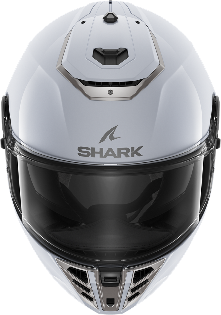 Shark Spartan RS Blanko Weiß Silber Glänzend Größe M