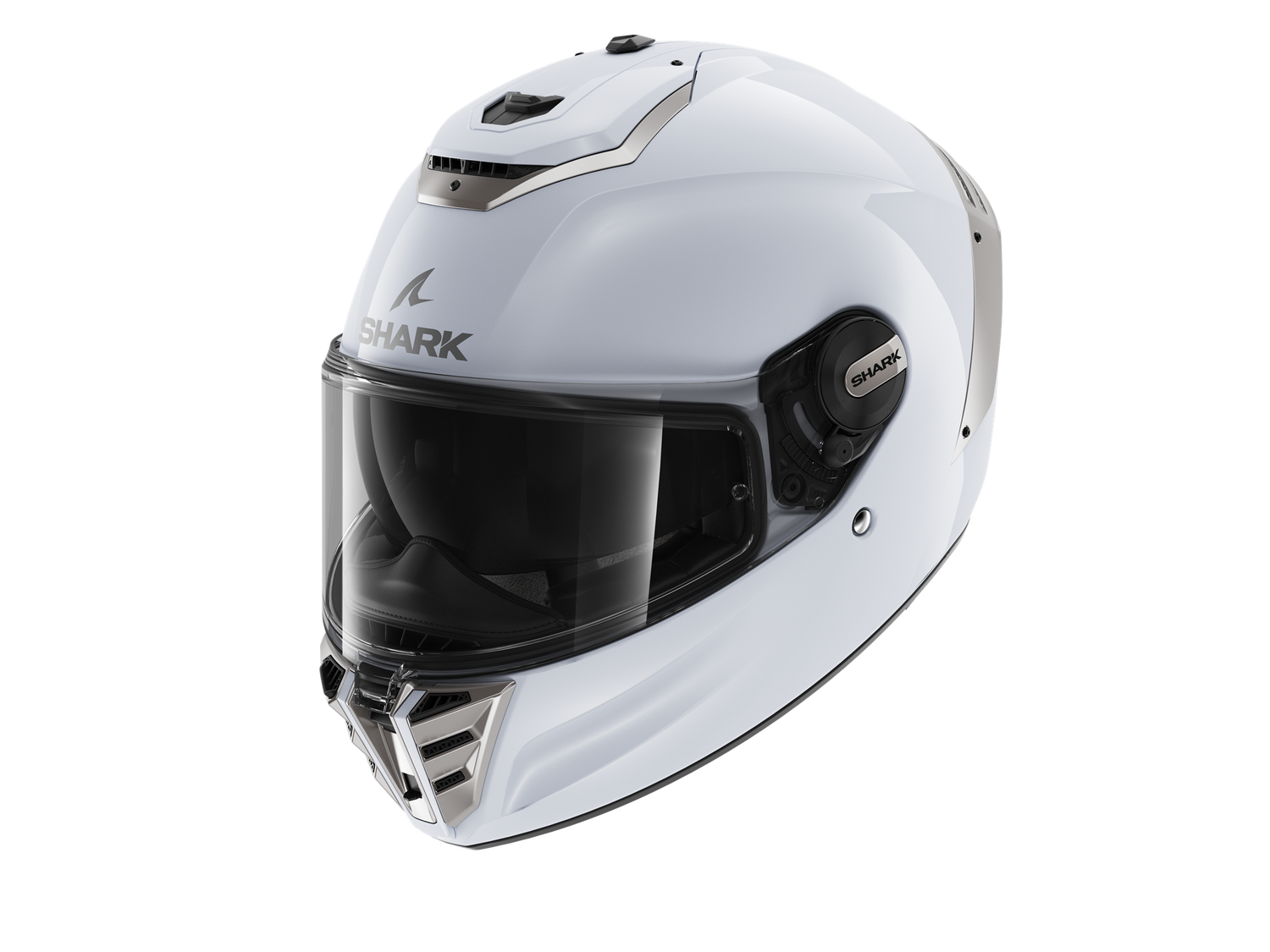 SPARTAN RS BLANK White Silver Glossy