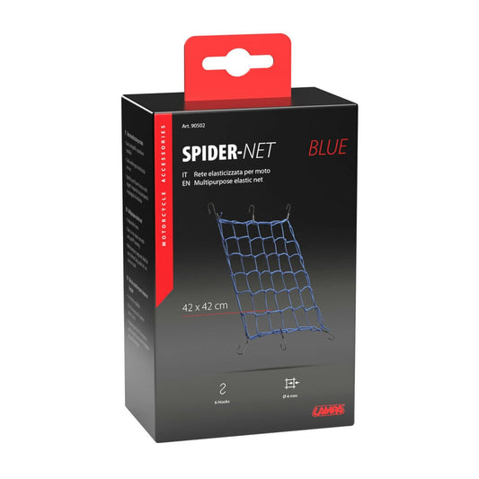 Spider Multipurpose Elastic Net – Blue