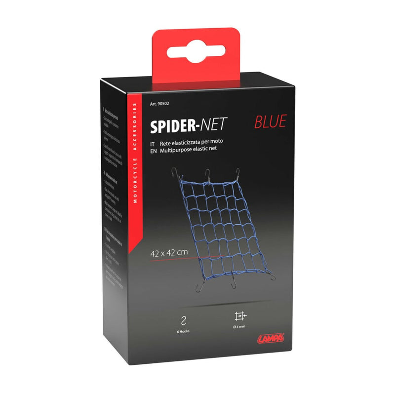 Spider Multipurpose Elastic Net – Blue