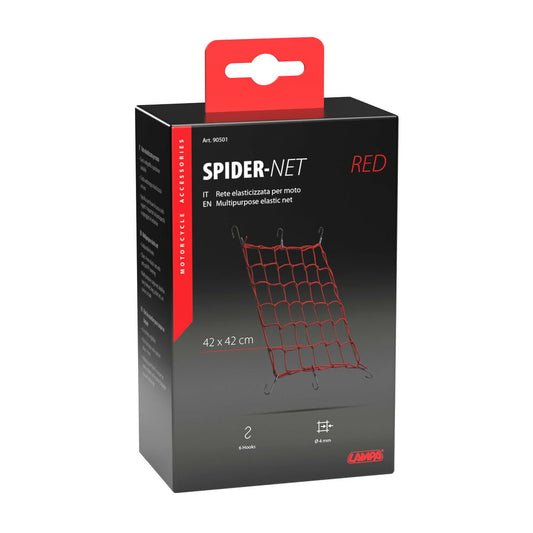 Spider Multipurpose Elastic Net Red