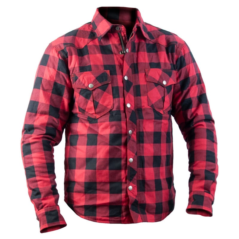 Timeless HillBilly kevlar shirt, red/black