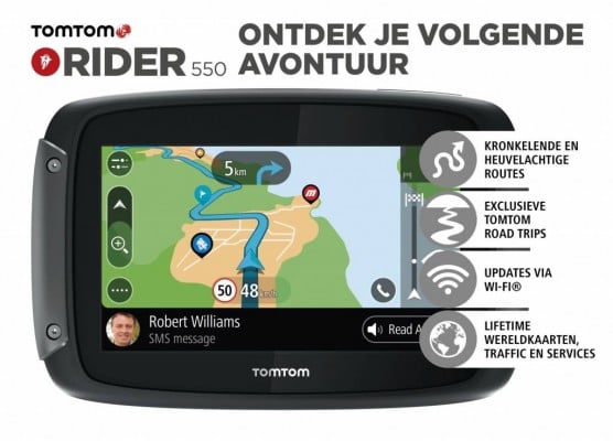 TomTom Rider 550 Welt