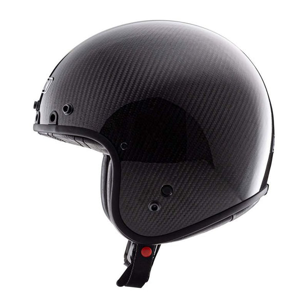 Simpson Chopper Carbon Jet Helmet Lightweight Custom Motorcycle Helmet D-Ring