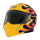 Simpson Darksome Wildfire Gelb Systemhelm Motorradhelm Pinlock Sonnenblende
